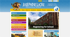 Desktop Screenshot of lockeschool.org