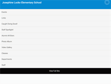 Tablet Screenshot of lockeschool.org